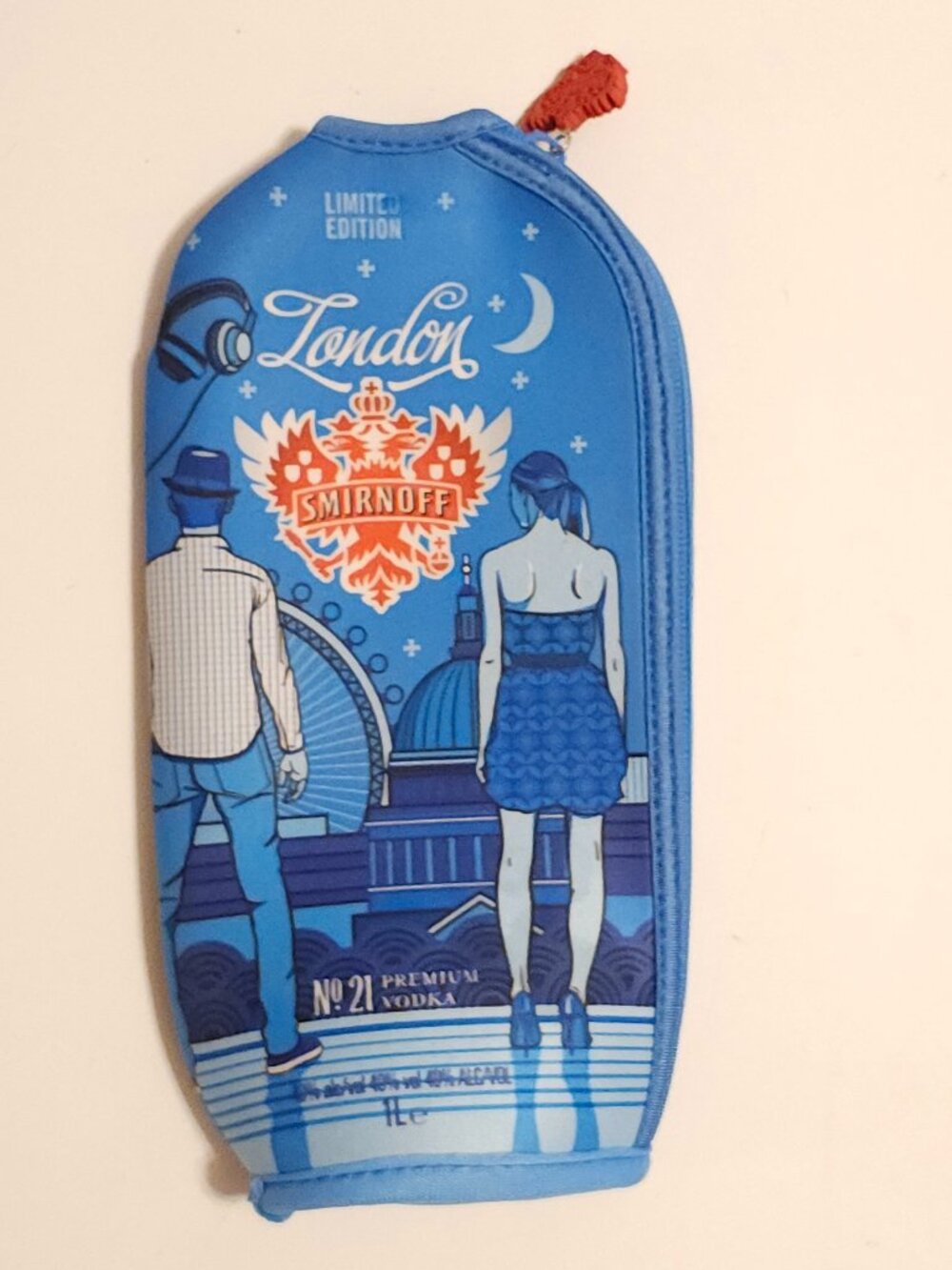 Limited Edition Smirnoff Bottle Jacket LONDON